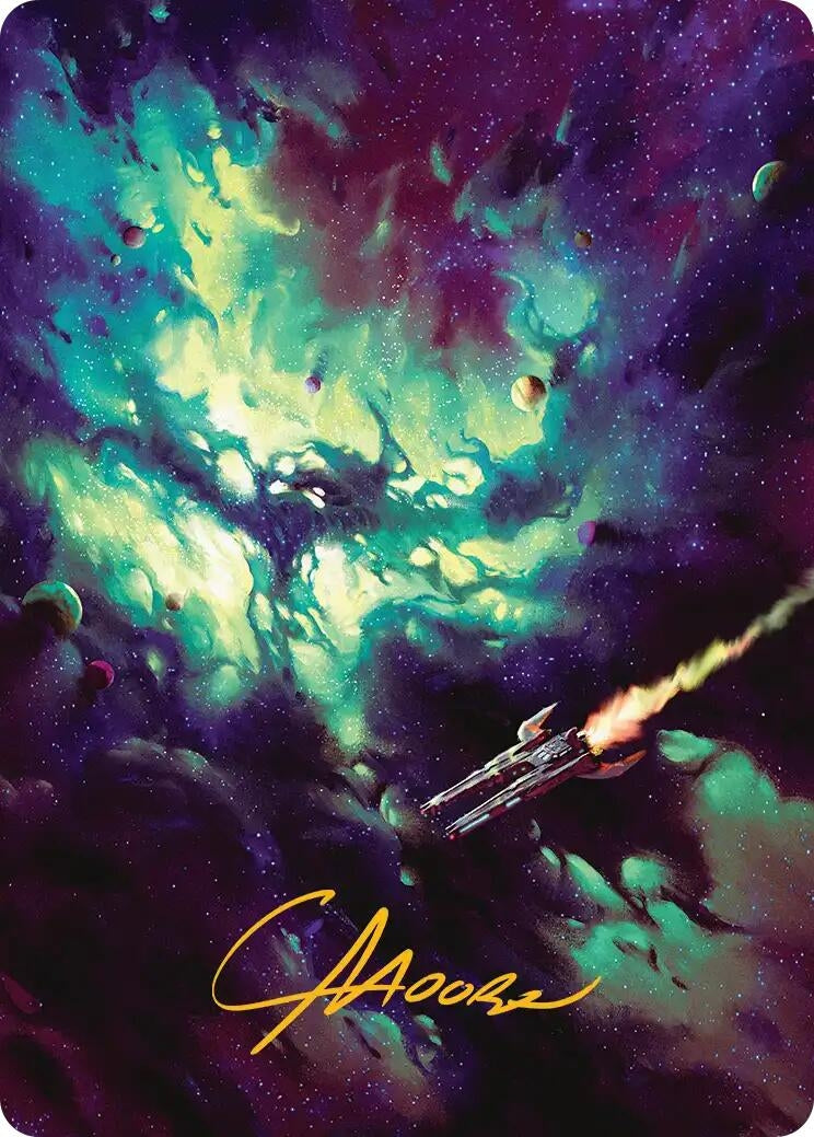 Image for Blinkmoth Nexus Art Card (Gold-Stamped Signature) (42) [Edge of Eternities] - Magic: The Gathering