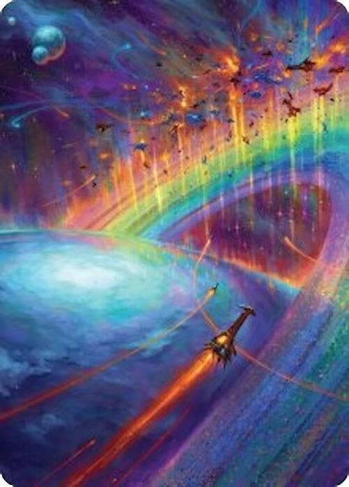 Image for Cascading Cataracts Art Card (43/54) (43) [Edge of Eternities] - Magic: The Gathering