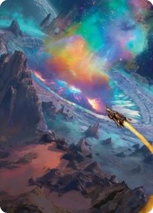 Image for Meteor Crater Art Card (45) [Edge of Eternities] - Magic: The Gathering