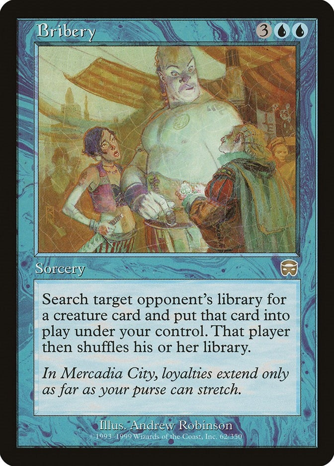 Image for Bribery (62) [Mercadian Masques] - Magic: The Gathering