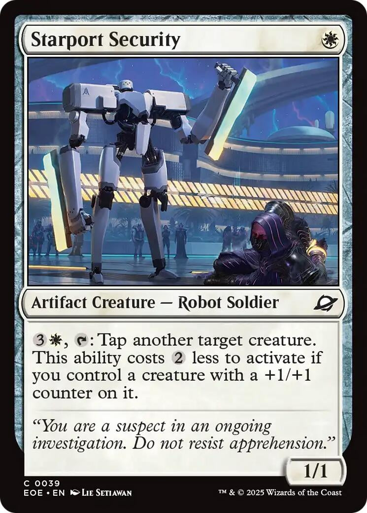 Image for Starport Security (39) [Edge of Eternities] - Magic: The Gathering