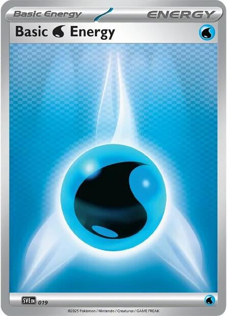 Image for Basic Water Energy - 019 (019) [SVE: Scarlet & Violet Energies] - Pokemon