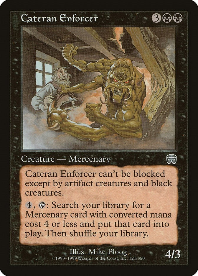 Image for Cateran Enforcer (121) [Mercadian Masques] - Magic: The Gathering