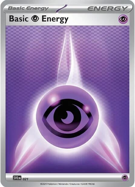 Image for Basic Psychic Energy - 021 (021) [SVE: Scarlet & Violet Energies] - Pokemon