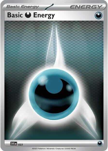 Image for Basic Darkness Energy - 023 (023) [SVE: Scarlet & Violet Energies] - Pokemon