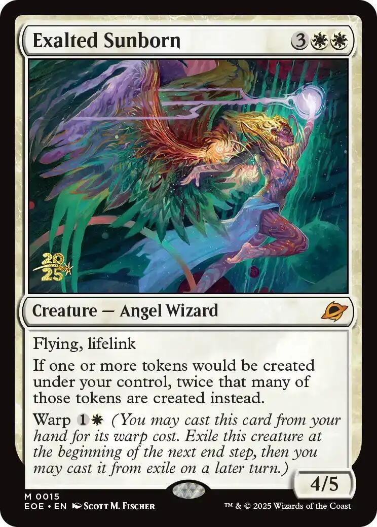 Image for Exalted Sunborn (15) [Prerelease Cards] - Magic: The Gathering