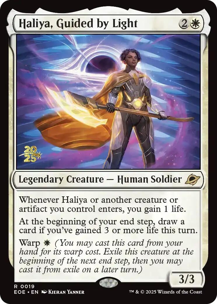 Image for Haliya, Guided by Light (19) [Prerelease Cards] - Magic: The Gathering
