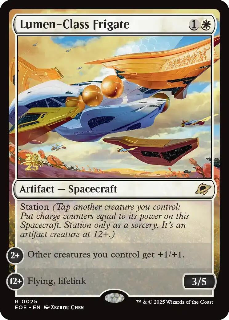 Image for Lumen-Class Frigate (25) [Prerelease Cards] - Magic: The Gathering