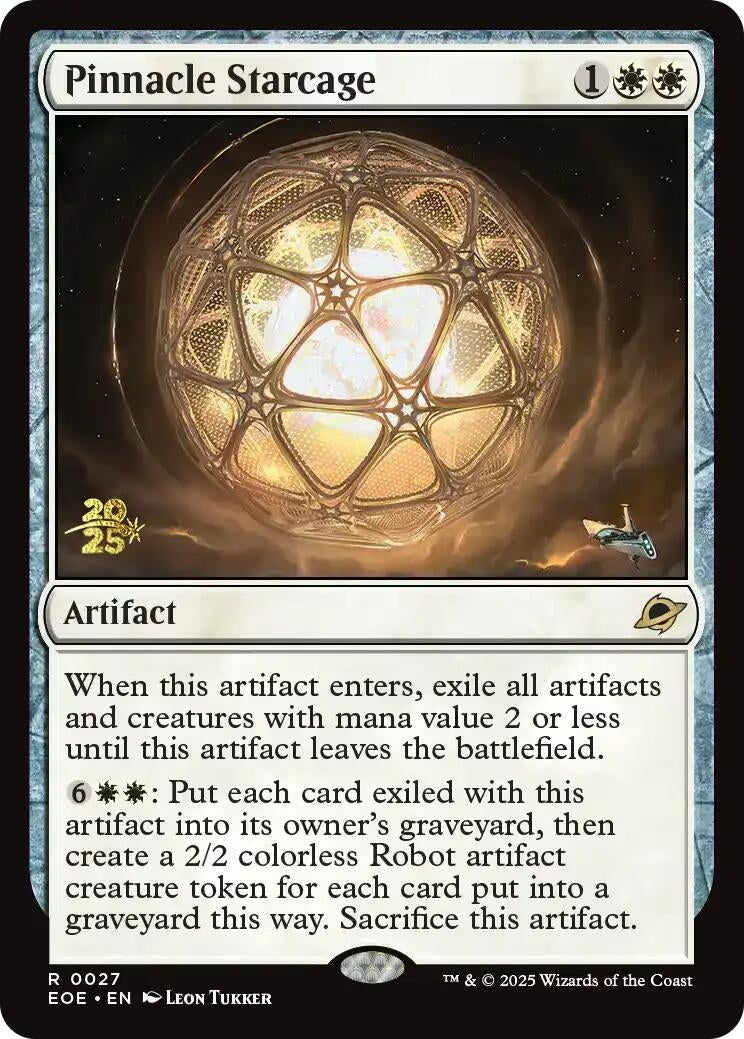 Image for Pinnacle Starcage (27) [Prerelease Cards] - Magic: The Gathering