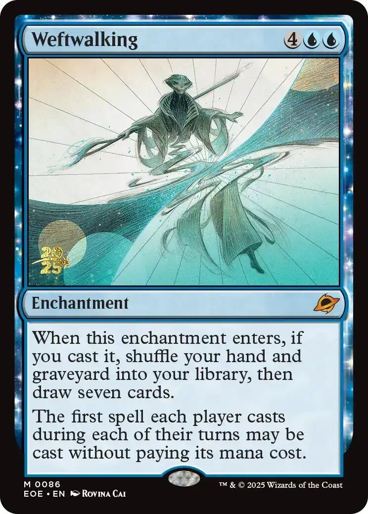 Image for Weftwalking (86) [Prerelease Cards] - Magic: The Gathering