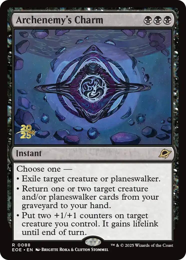 Image for Archenemy's Charm (88) [Prerelease Cards] - Magic: The Gathering