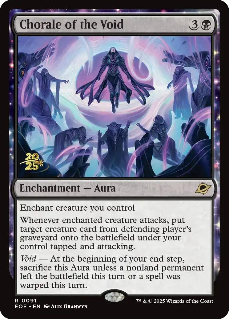 Image for Chorale of the Void (91) [Prerelease Cards] - Magic: The Gathering