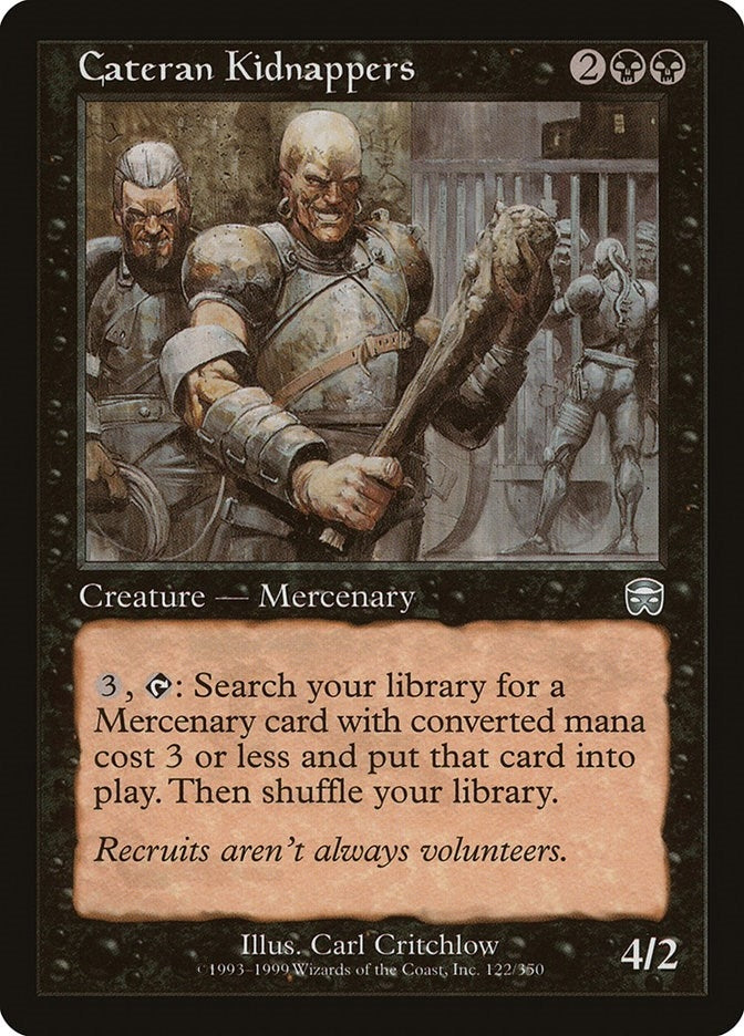Image for Cateran Kidnappers (122) [Mercadian Masques] - Magic: The Gathering