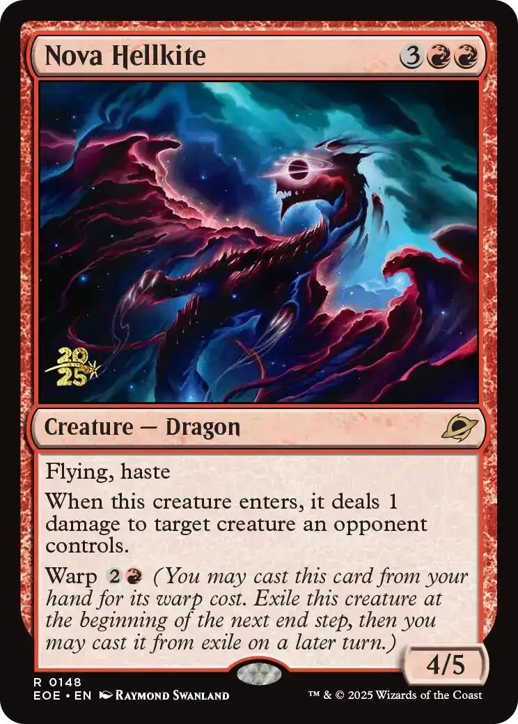 Image for Nova Hellkite (148) [Prerelease Cards] - Magic: The Gathering