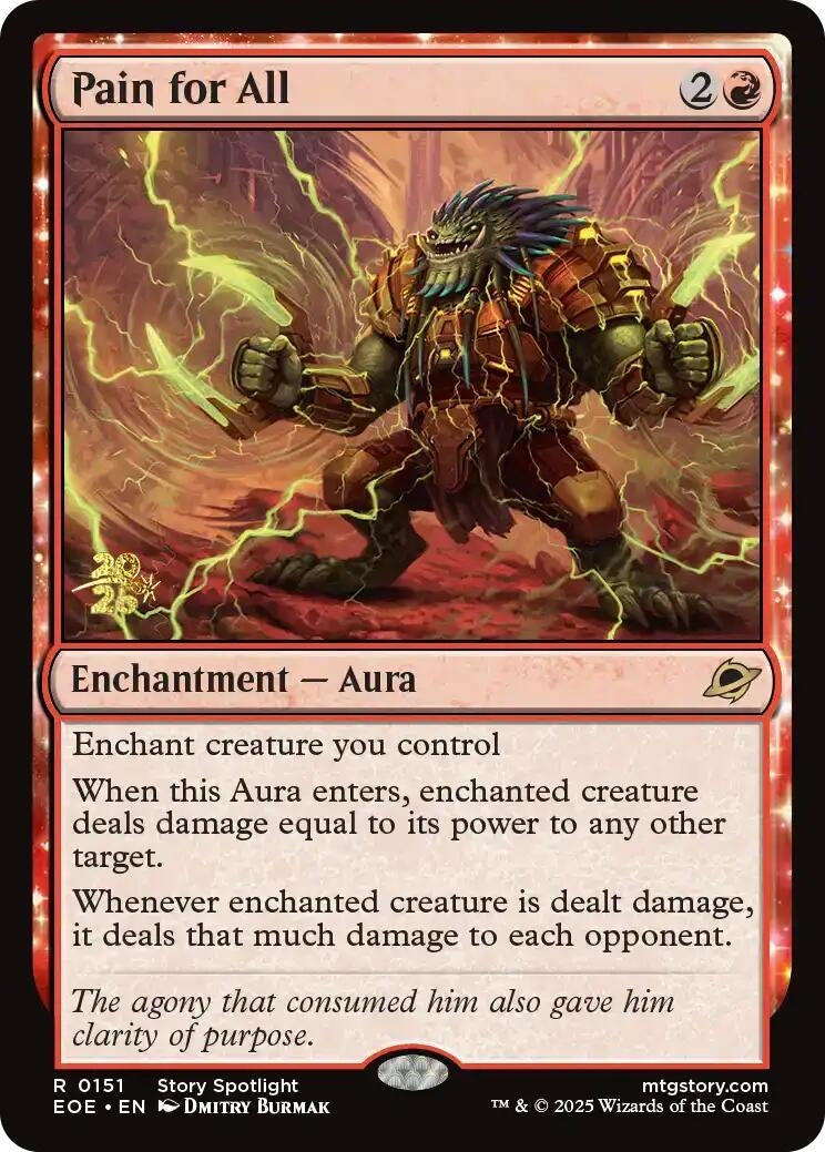 Image for Pain for All (151) [Prerelease Cards] - Magic: The Gathering