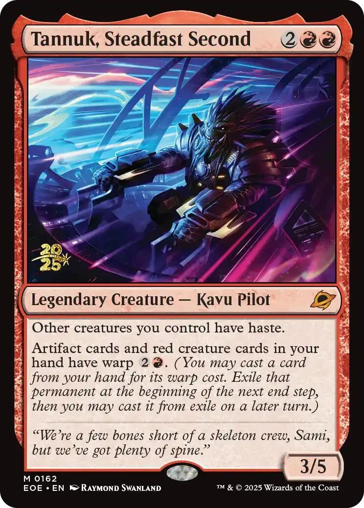 Image for Tannuk, Steadfast Second (162) [Prerelease Cards] - Magic: The Gathering