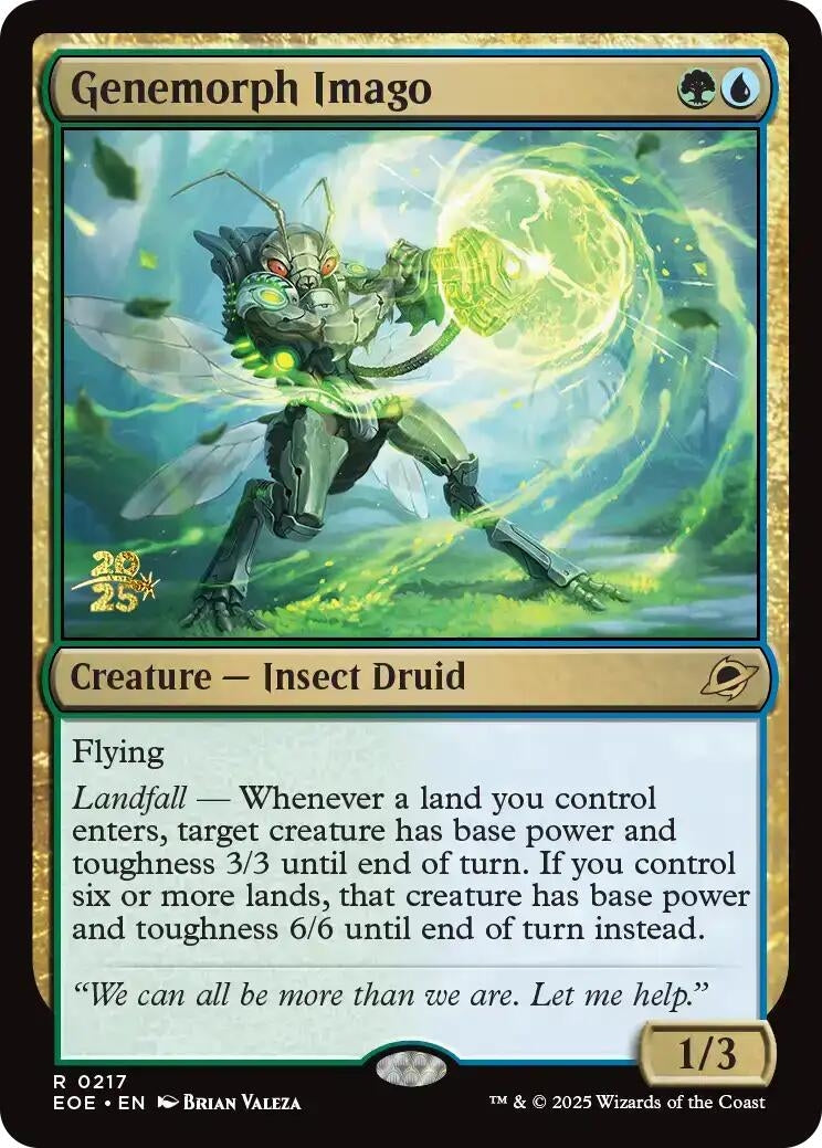 Image for Genemorph Imago (217) [Prerelease Cards] - Magic: The Gathering