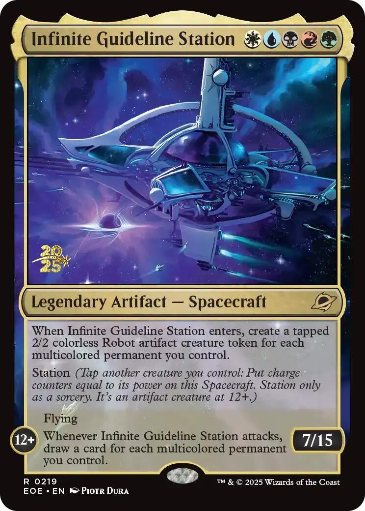Image for Infinite Guideline Station (219) [Prerelease Cards] - Magic: The Gathering
