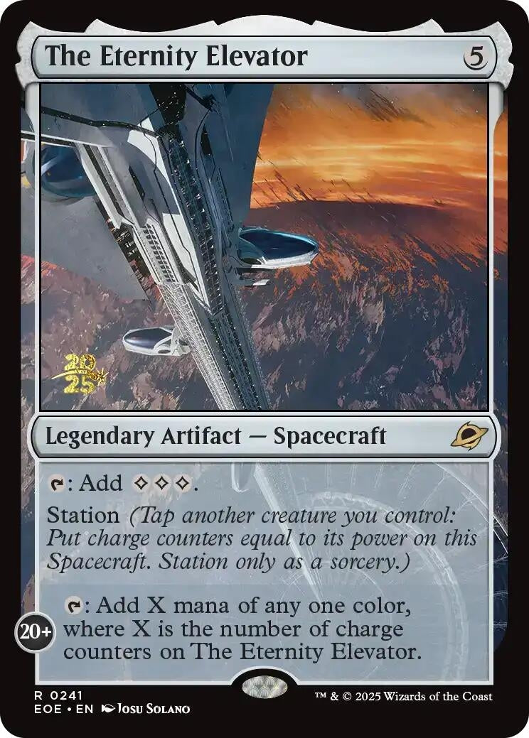 Image for The Eternity Elevator (241) [Prerelease Cards] - Magic: The Gathering