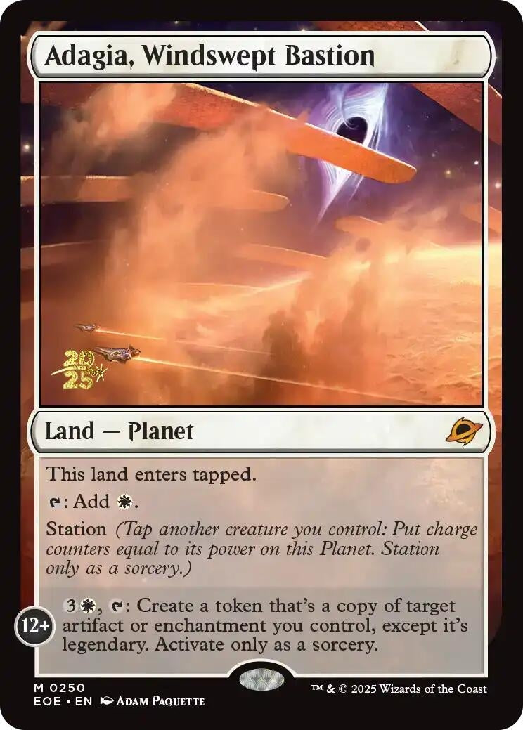 Image for Adagia, Windswept Bastion (250) [Prerelease Cards] - Magic: The Gathering