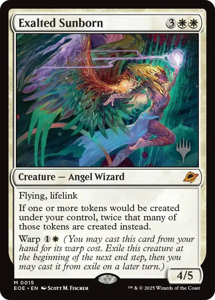 Exalted Sunborn (15) [Promo Pack: Edge of Eternities]