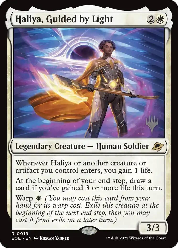 Image for Haliya, Guided by Light (19) [Edge of Eternities] - Magic: The Gathering