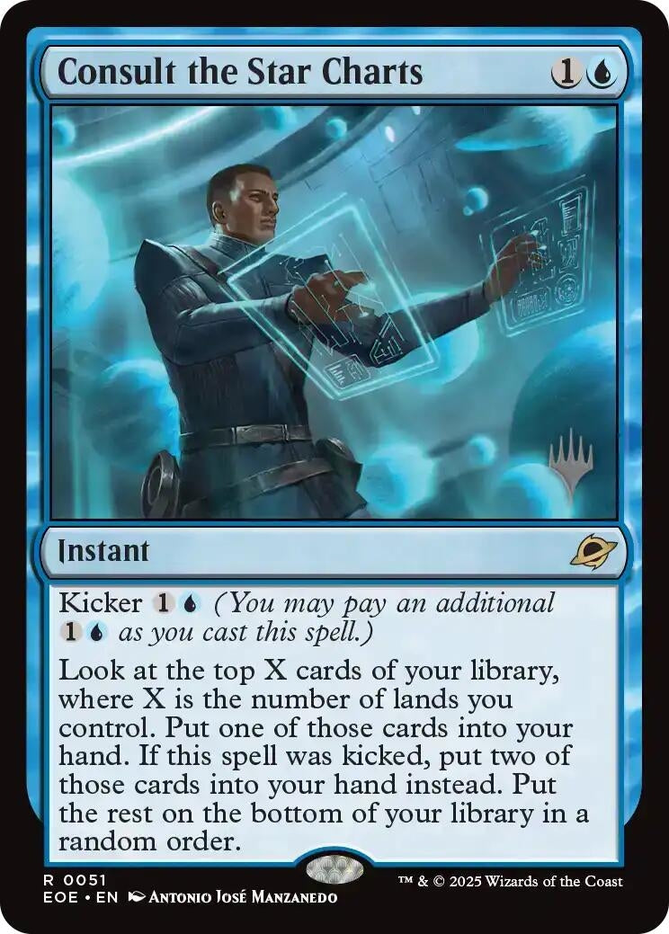 Image for Consult the Star Charts (51) [Edge of Eternities] - Magic: The Gathering