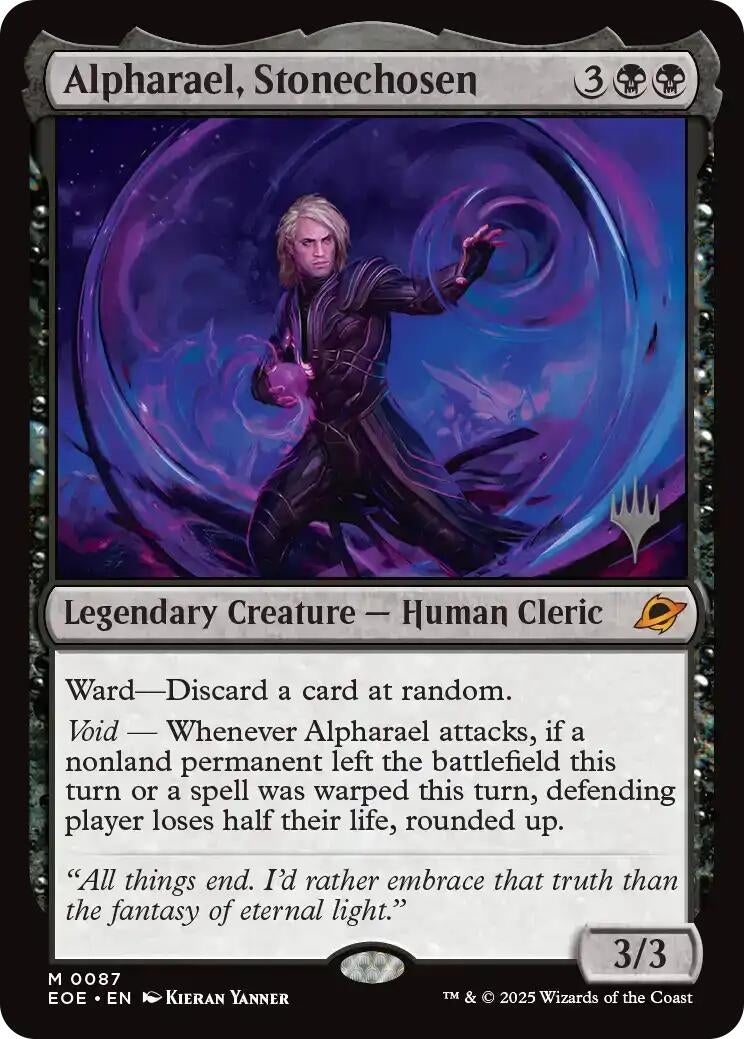 Image for Alpharael, Stonechosen (87) [Edge of Eternities] - Magic: The Gathering