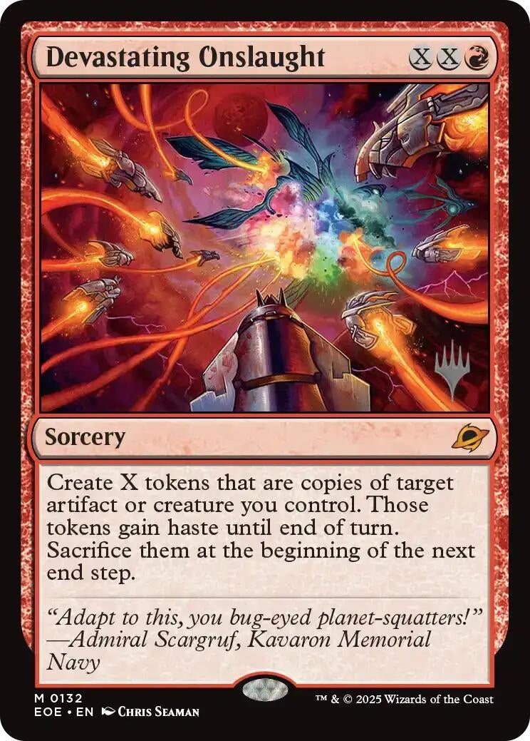 Image for Devastating Onslaught (132) [Edge of Eternities] - Magic: The Gathering