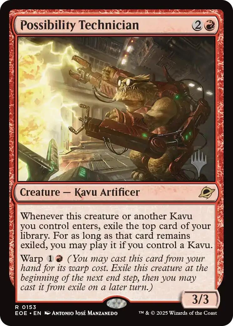 Possibility Technician (153) [Promo Pack: Edge of Eternities]