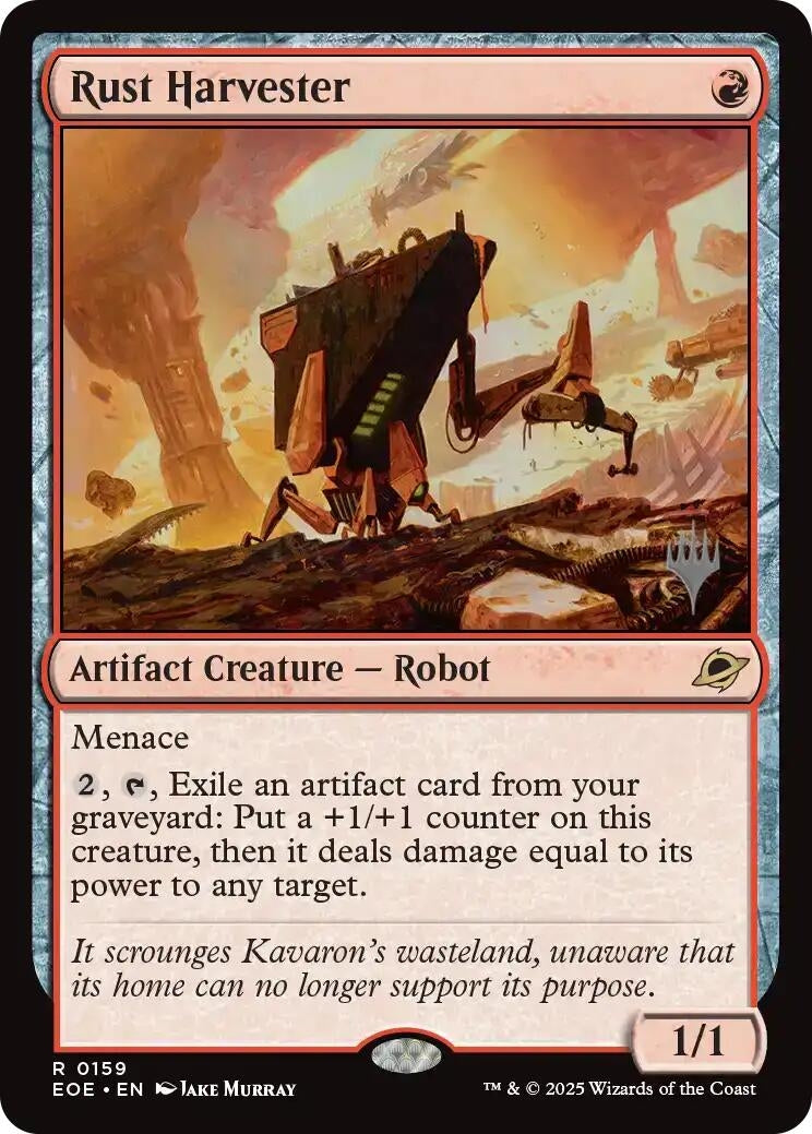 Image for Rust Harvester (159) [Edge of Eternities] - Magic: The Gathering