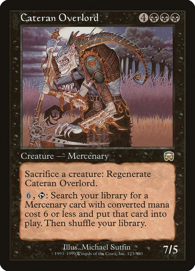 Image for Cateran Overlord (123) [Mercadian Masques] - Magic: The Gathering