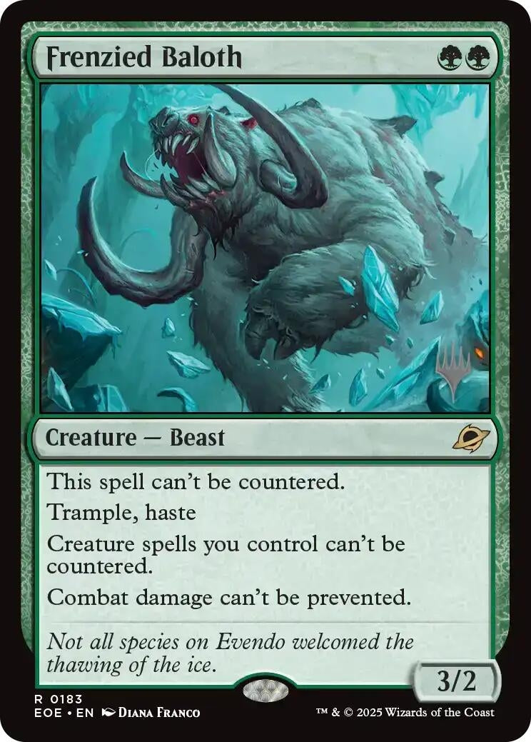 Frenzied Baloth (183) [Promo Pack: Edge of Eternities]