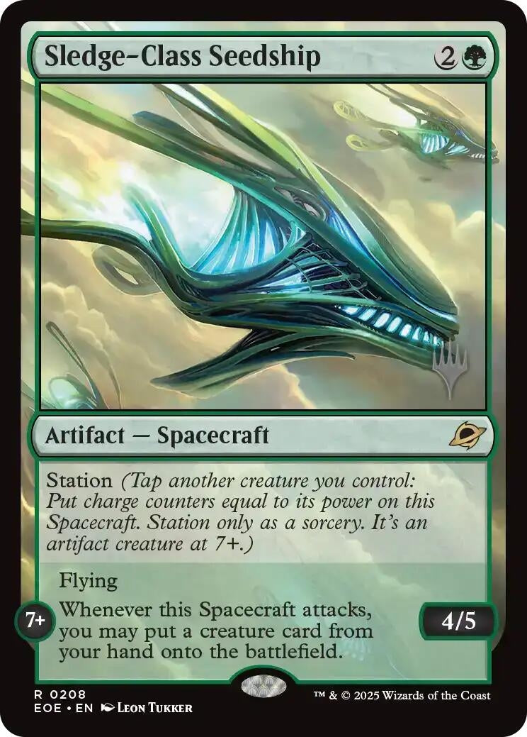 Image for Sledge-Class Seedship (208) [Edge of Eternities] - Magic: The Gathering