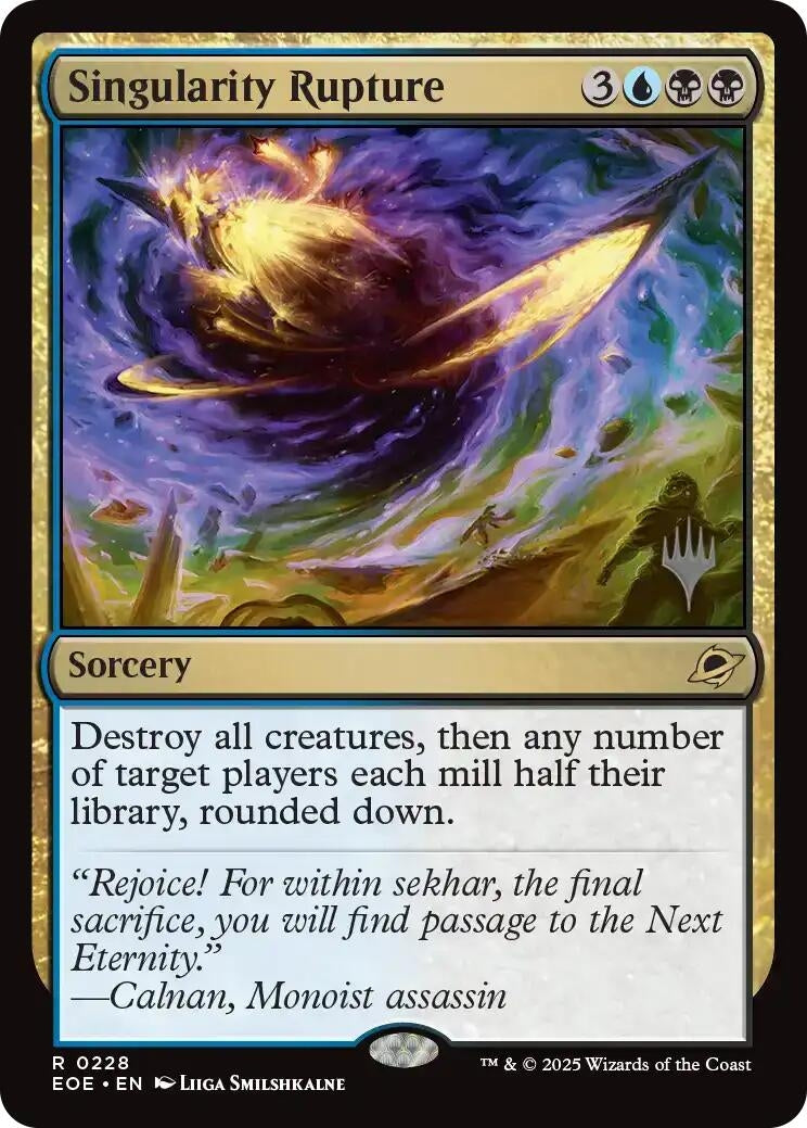 Image for Singularity Rupture (228) [Edge of Eternities] - Magic: The Gathering