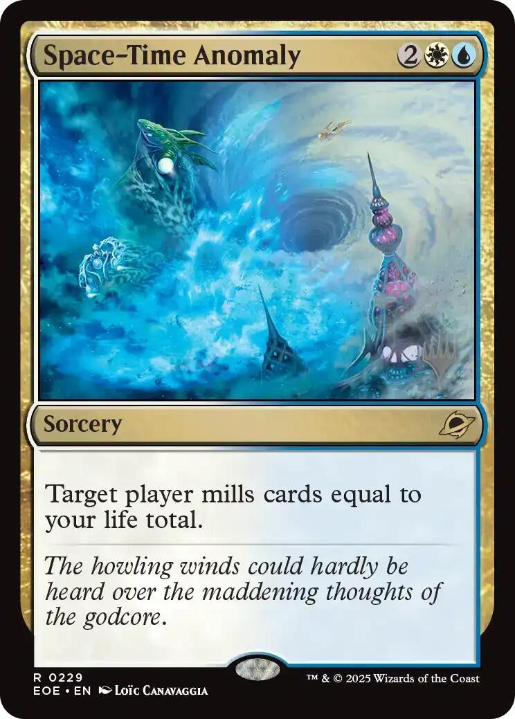 Image for Space-Time Anomaly (229) [Edge of Eternities] - Magic: The Gathering