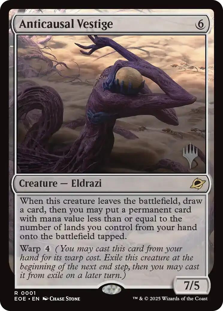 Image for Anticausal Vestige (1) [Edge of Eternities] - Magic: The Gathering