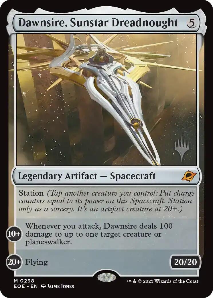Image for Dawnsire, Sunstar Dreadnought (238) [Edge of Eternities] - Magic: The Gathering
