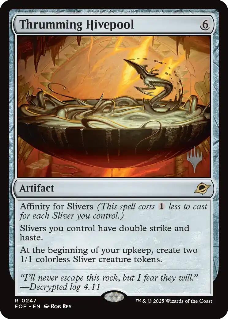 Image for Thrumming Hivepool (247) [Edge of Eternities] - Magic: The Gathering