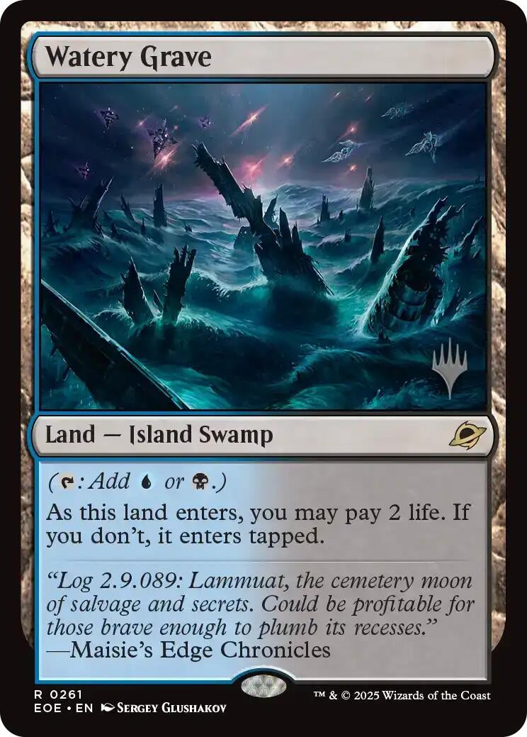 Image for Watery Grave (261) [Edge of Eternities] - Magic: The Gathering