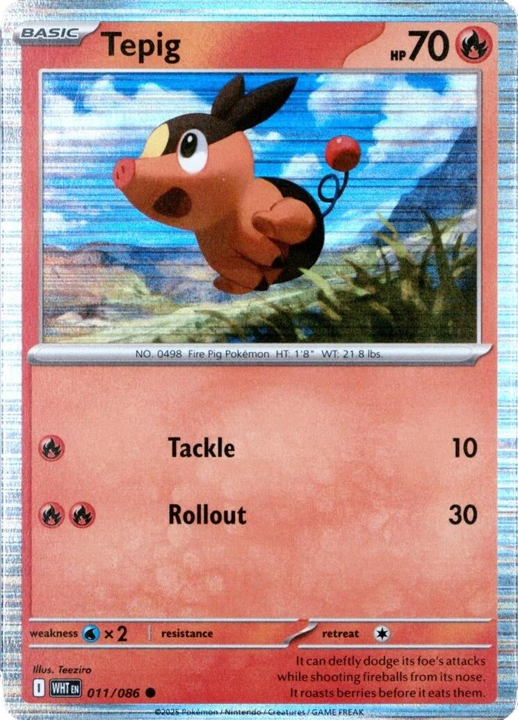 Tepig (011/086) [Miscellaneous Cards & Products]