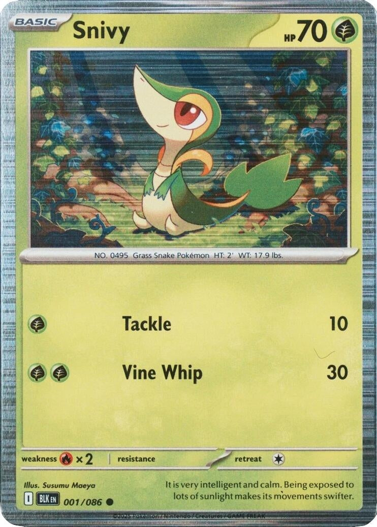 Snivy (001/086) [Miscellaneous Cards & Products]