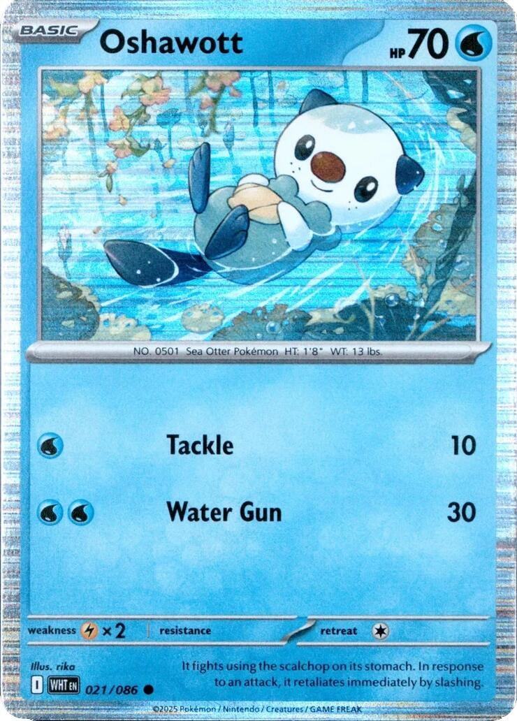 Oshawott (021/086) [Miscellaneous Cards & Products]