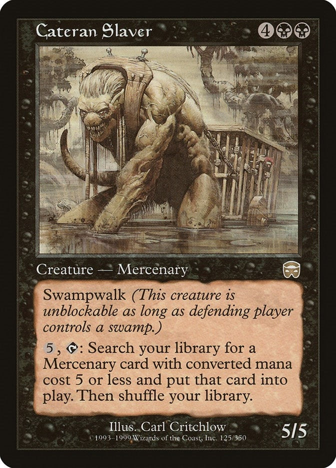 Image for Cateran Slaver (125) [Mercadian Masques] - Magic: The Gathering