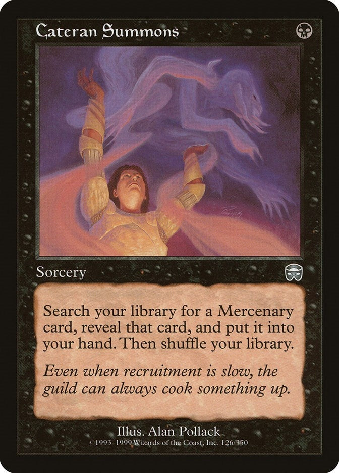 Image for Cateran Summons (126) [Mercadian Masques] - Magic: The Gathering