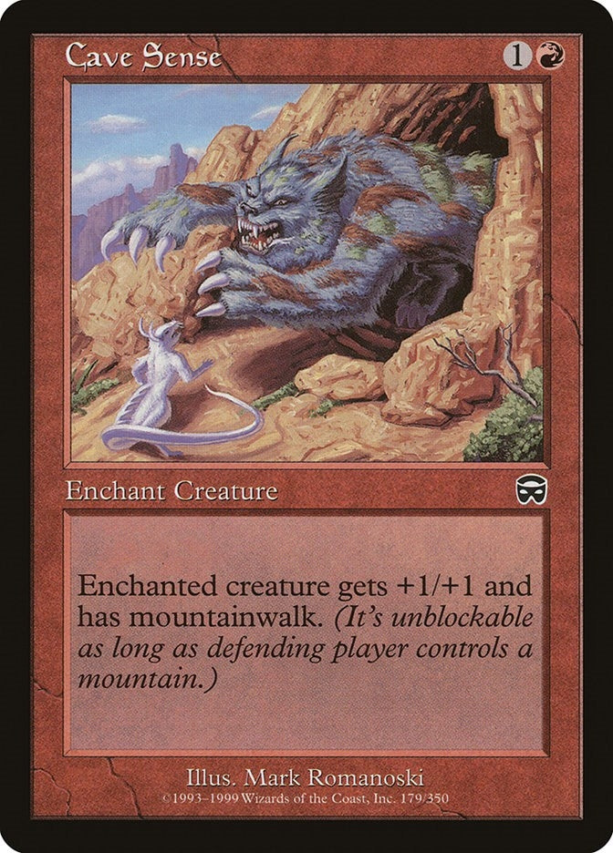 Image for Cave Sense (179) [Mercadian Masques] - Magic: The Gathering