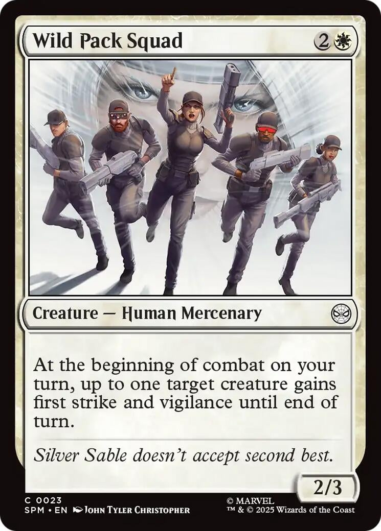 Image for Wild Pack Squad (23) [Marvel's Spider-Man] - Magic: The Gathering