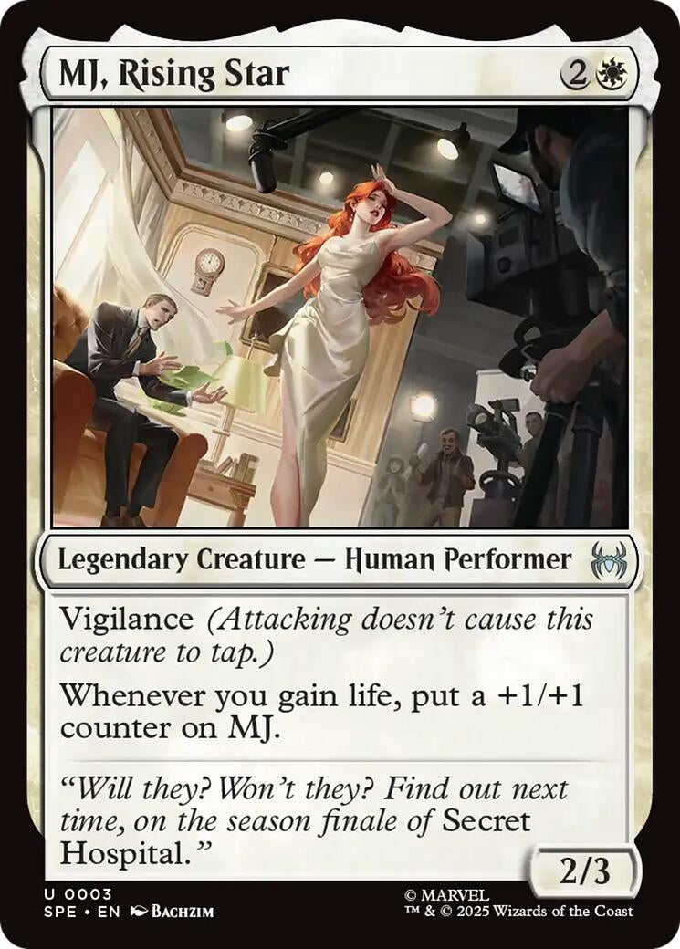 Image for MJ, Rising Star (3) [Marvel's Spider-Man: Eternal-Legal] - Magic: The Gathering