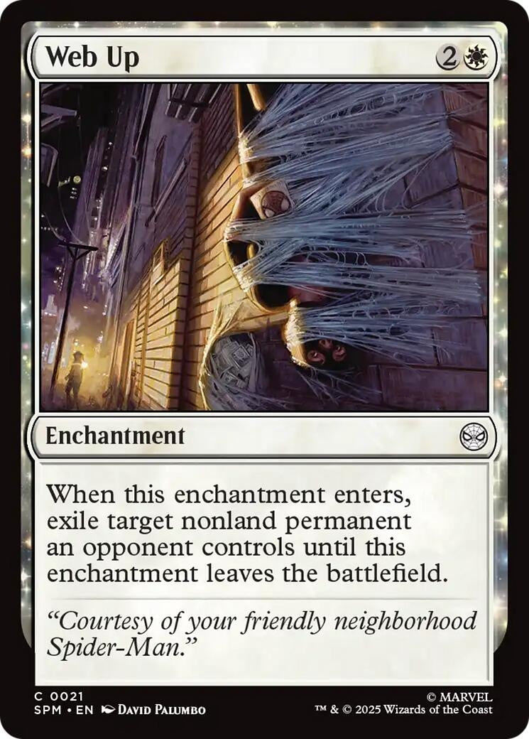 Image for Web Up (21) [Marvel's Spider-Man] - Magic: The Gathering