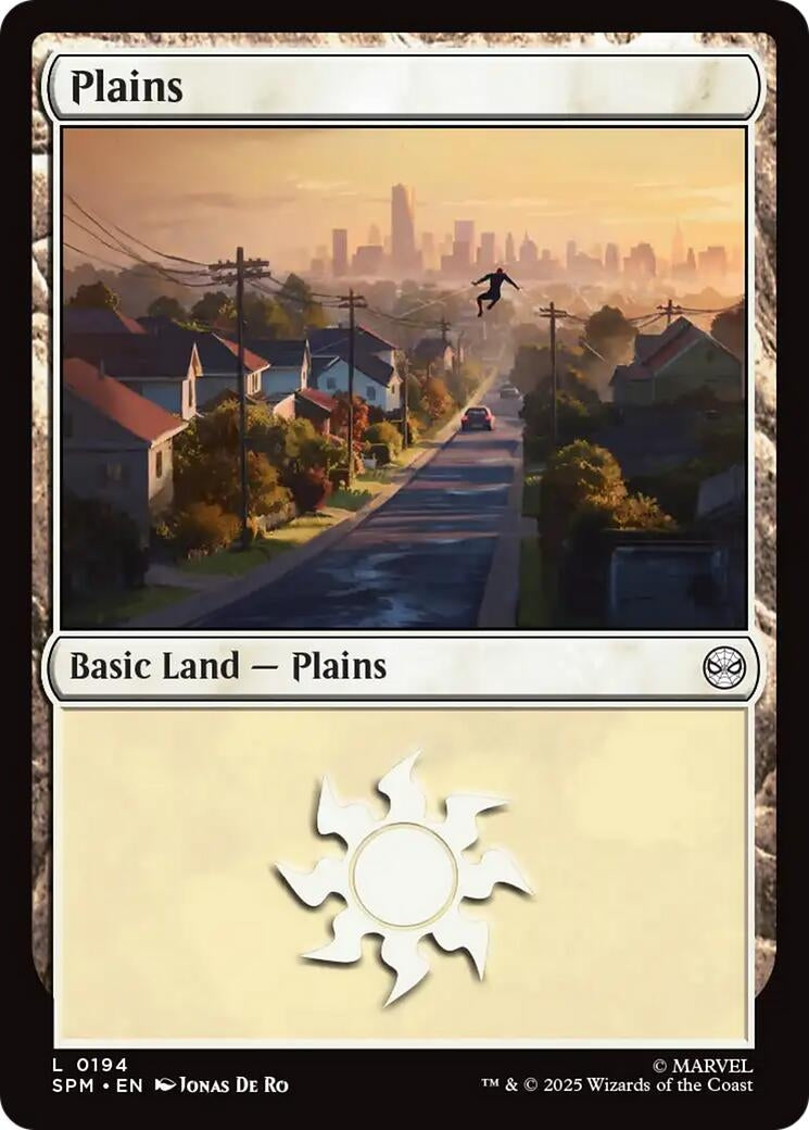Image for Plains (0194) (194) [Marvel's Spider-Man] - Magic: The Gathering